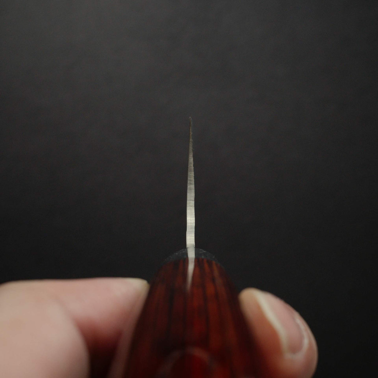 青木刃物製作所 V金10号 33層ダマスカス 槌目 牛刀 210mm