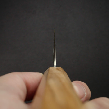 初心 木漏れ日 青二鋼 本霞 牛刀 210mm 口金付き