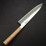 初心 木漏れ日 青二鋼 本霞 牛刀 240mm 口金付き