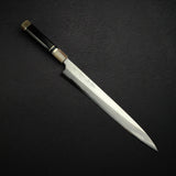 眞崎 直樹 青二鋼 磨き 柳刃 300mm 鞘付き
