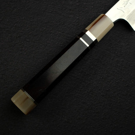 眞崎 直樹 青二鋼 磨き 柳刃 300mm 鞘付き