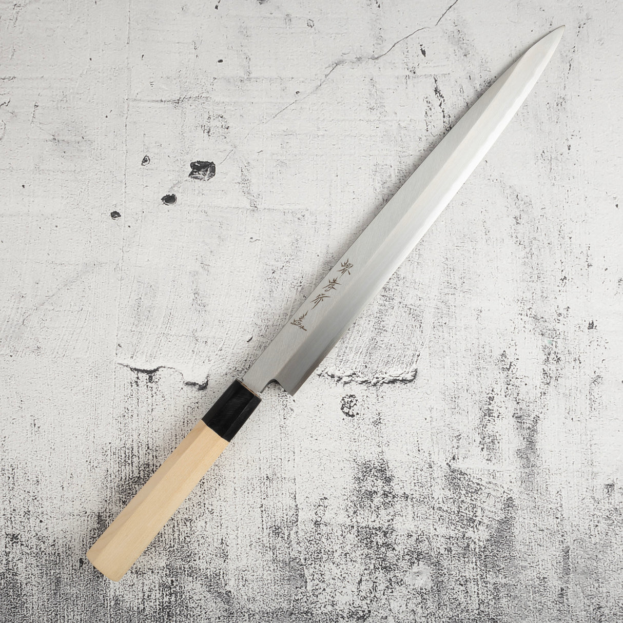 青木刃物製作所 銀三鋼 柳刃 300mm
