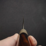 昌景 小石 青紙スーパー 黒打ち 槌目 牛刀 210mm
