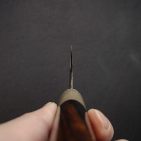 昌景 小石 青紙スーパー 黒打ち 槌目 牛刀 210mm