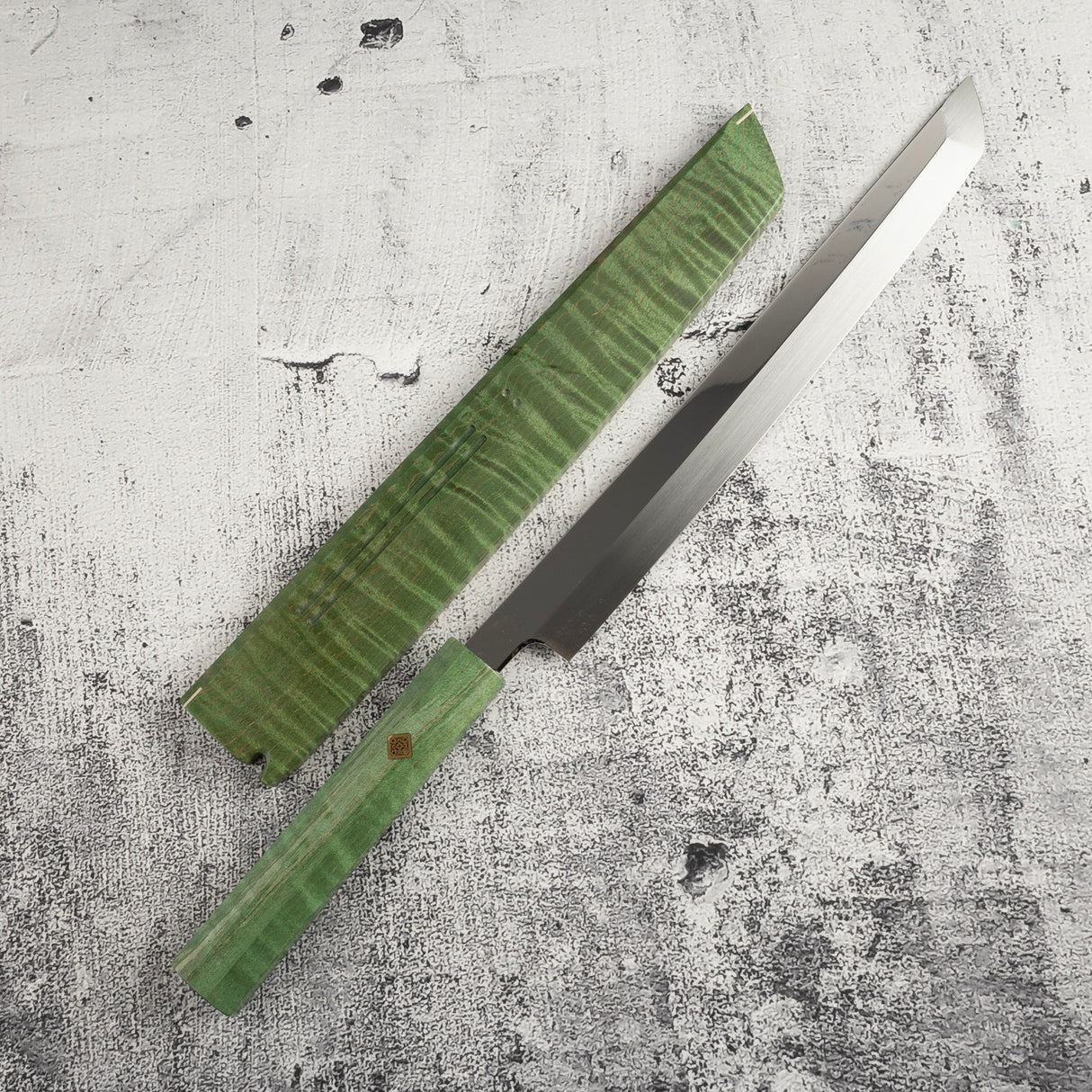 玄海正国 白二鋼 水本焼 先丸蛸引き 270mm