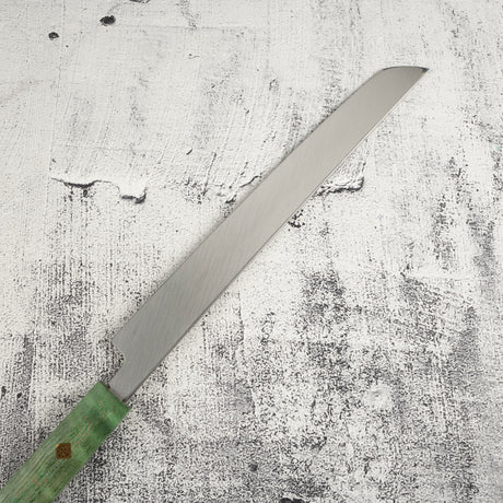 玄海正国 白二鋼 水本焼 先丸蛸引き 270mm