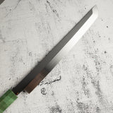 玄海正国 白二鋼 水本焼 先丸蛸引き 270mm