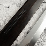 池田鍛錬所 本焼 富士山波紋 先丸蛸引 300mm 霞仕上げ