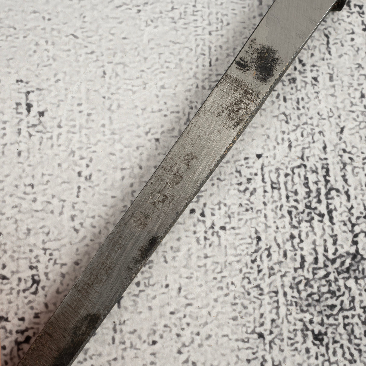 玄海正国 白二鋼 本焼 薄刃 240mm エボニー柄セット