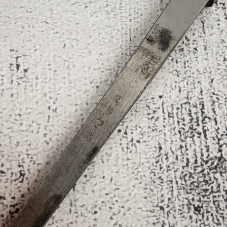 玄海正国 白二鋼 本焼 薄刃 240mm エボニー柄セット