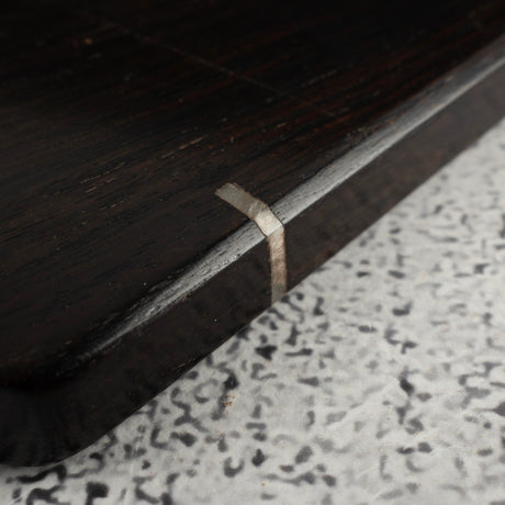 玄海正国 白二鋼 本焼 薄刃 240mm エボニー柄セット