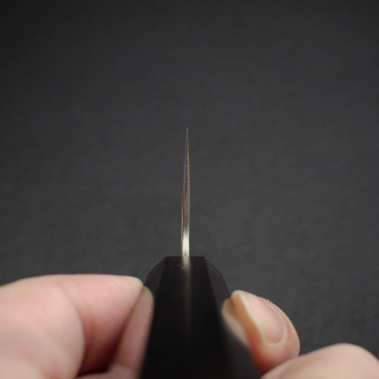 二唐刃物鍛造所 VG10 ダマスカス 槌目 切付牛刀 210mm