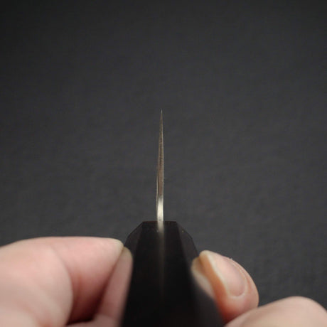 二唐刃物鍛造所 VG10 ダマスカス 槌目 切付牛刀 210mm