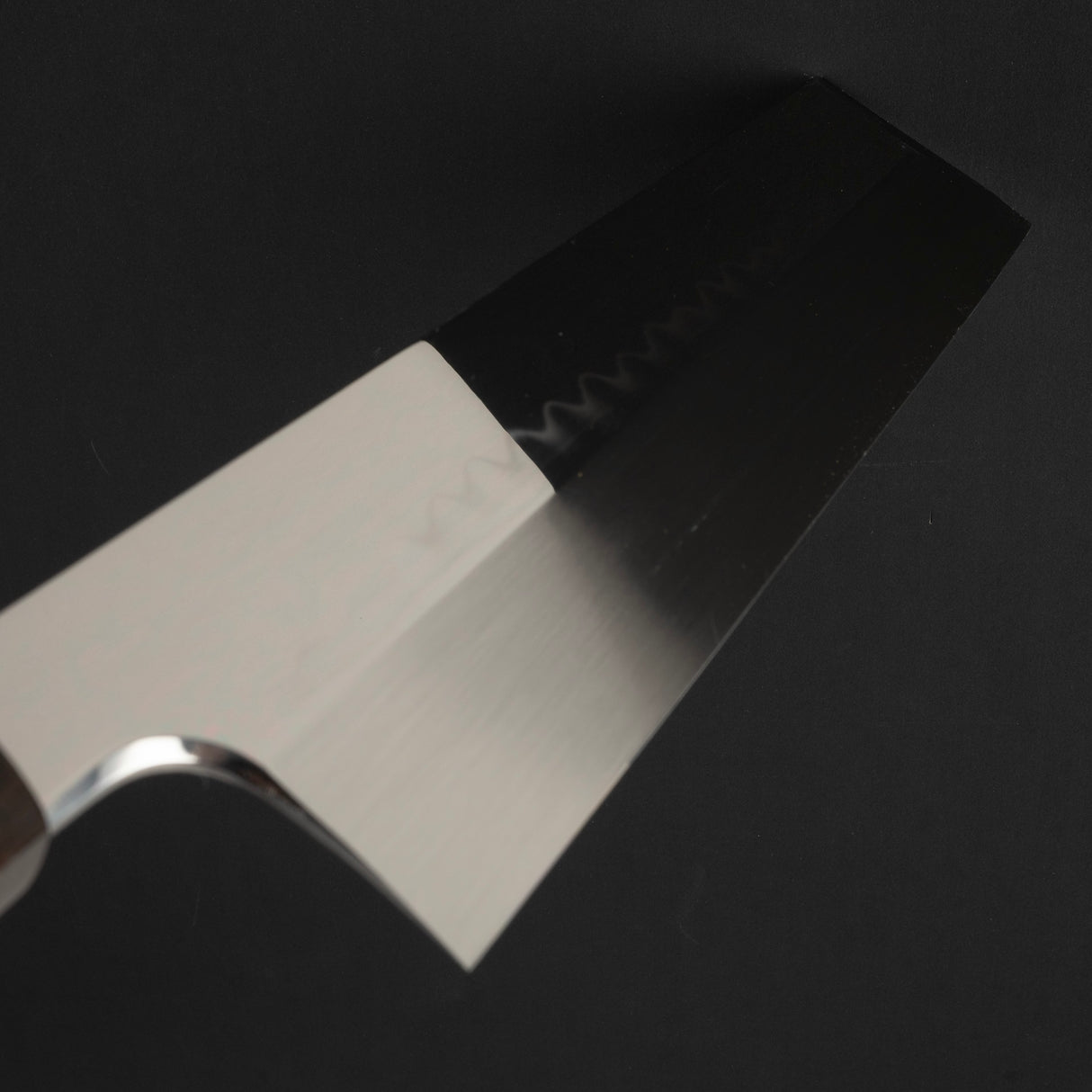 玄海正国 白二鋼 本焼 薄刃 240mm エボニー柄セット