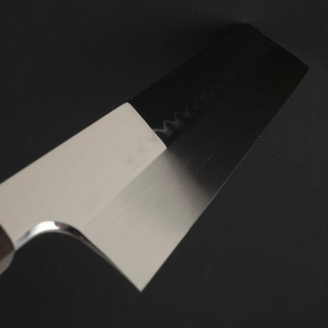 玄海正国 白二鋼 本焼 薄刃 240mm エボニー柄セット