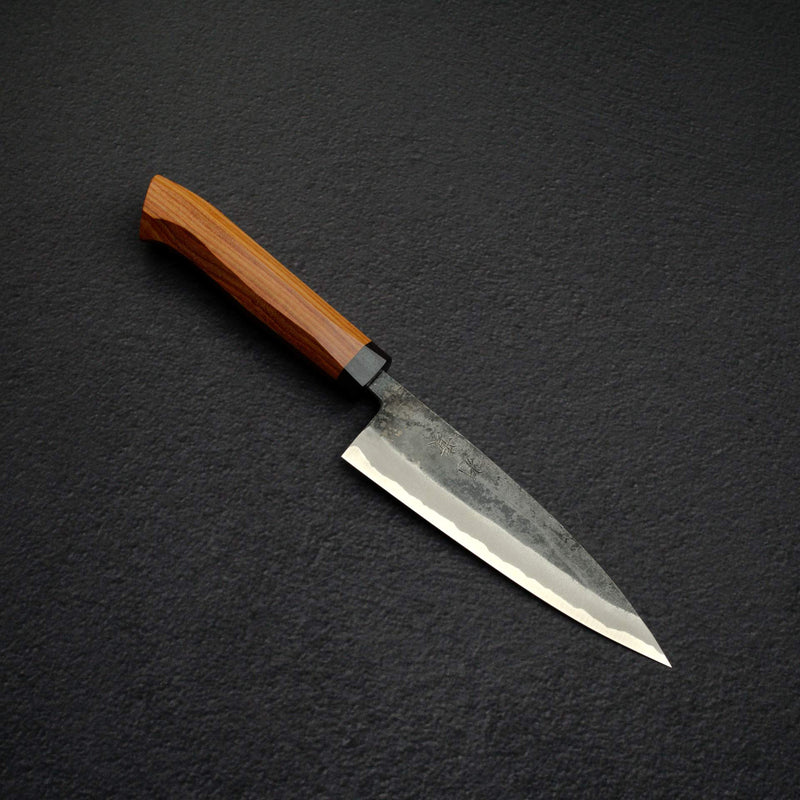 光輝 青二鋼 黒打ち ペティナイフ 135mm