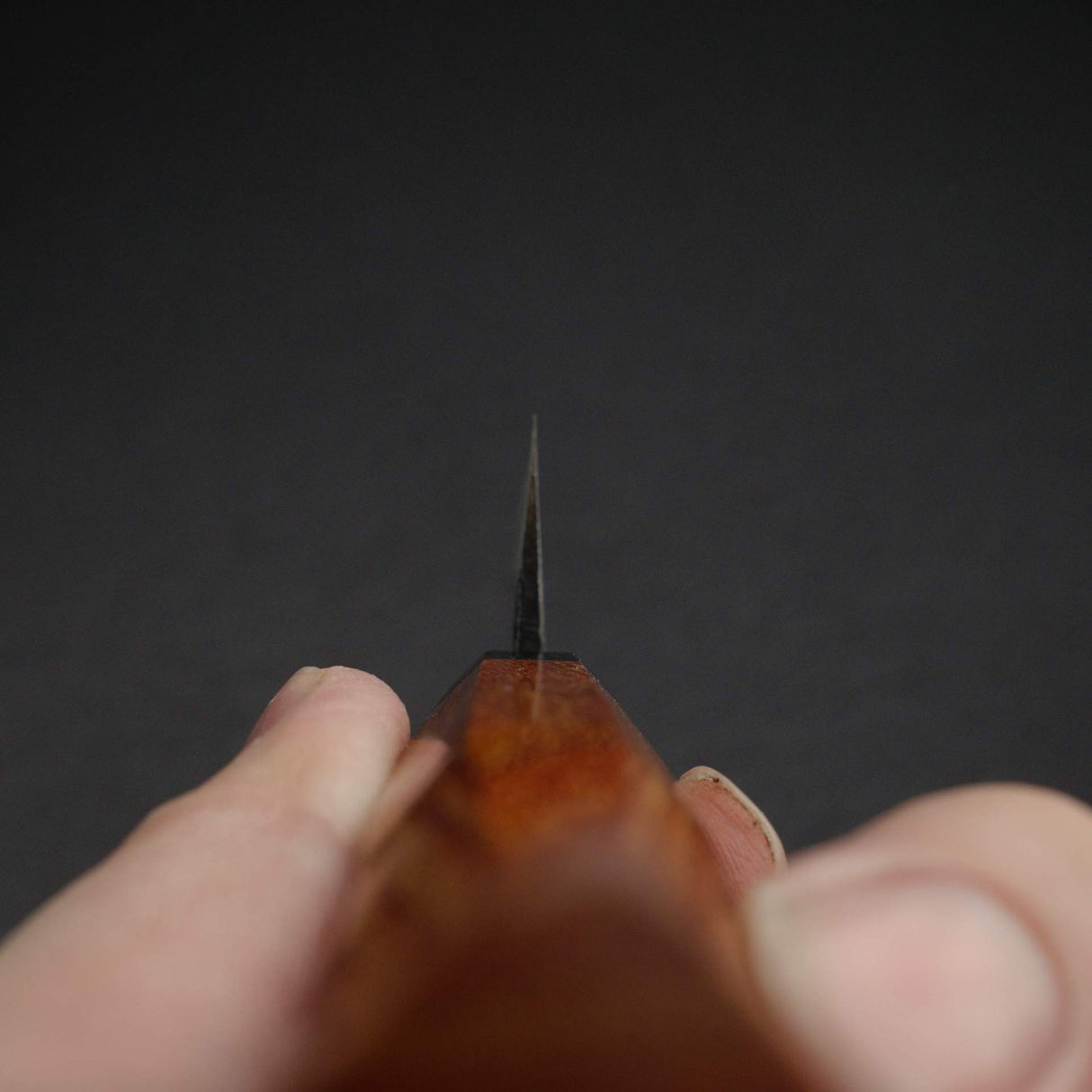 光輝 青二鋼 黒打ち ペティナイフ 135mm