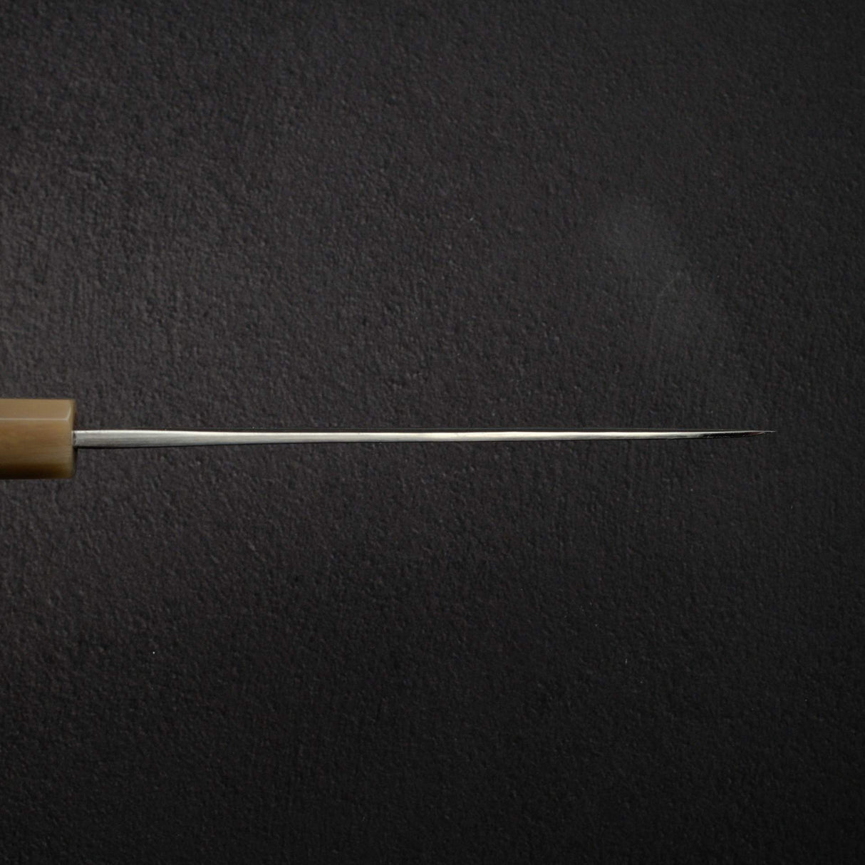 直人 青一鋼 ダマスカス 黒打ち 三徳 180mm