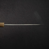 直人 青一鋼 ダマスカス 黒打ち 三徳 180mm