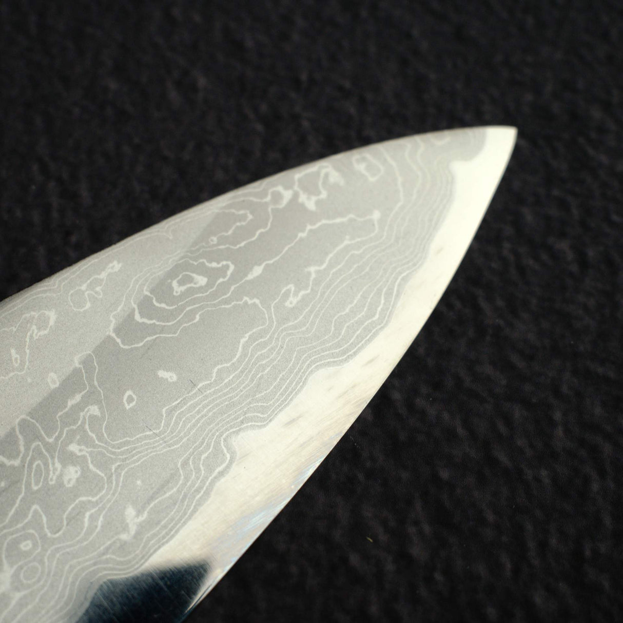 田中一之刃物製作所 白一鋼 ダマスカス 牛刀 240mm