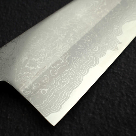 田中一之刃物製作所 白一鋼 ダマスカス 牛刀 240mm