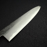 田中一之刃物製作所 白一鋼 ダマスカス 牛刀 210mm