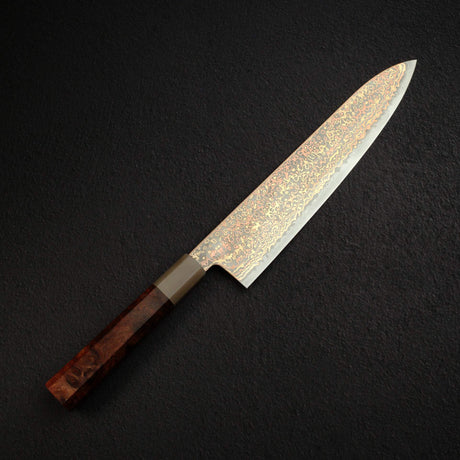 初心 火の鳥 V金2号 ダマスカス 牛刀 240mm