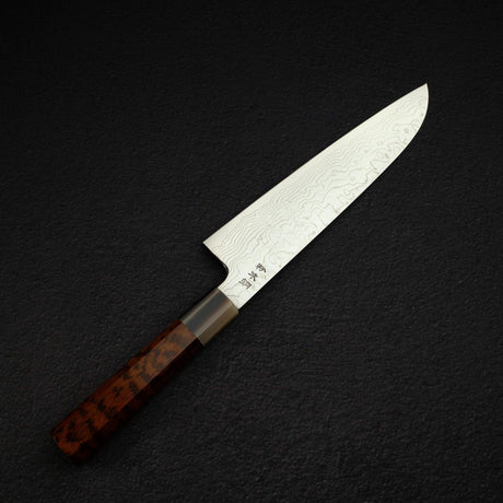 Sukenari SG2 Damascus Santoku 190mm w/ Snakewood Handle