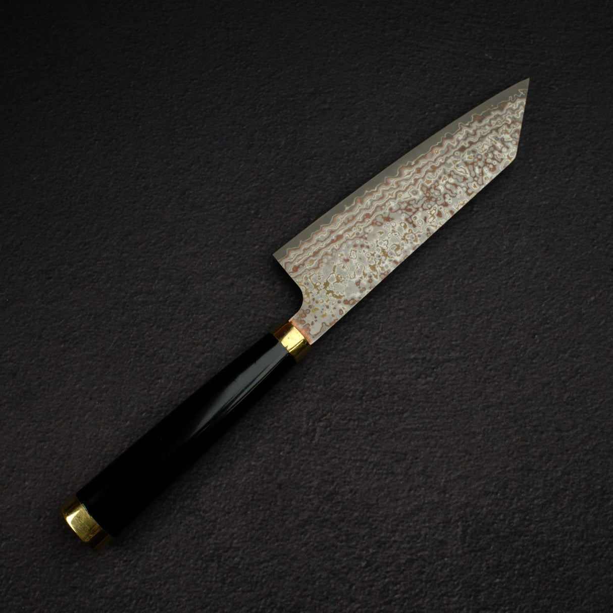 佐治打刃物 蒔絵 漆 VG10W 文化 165mm