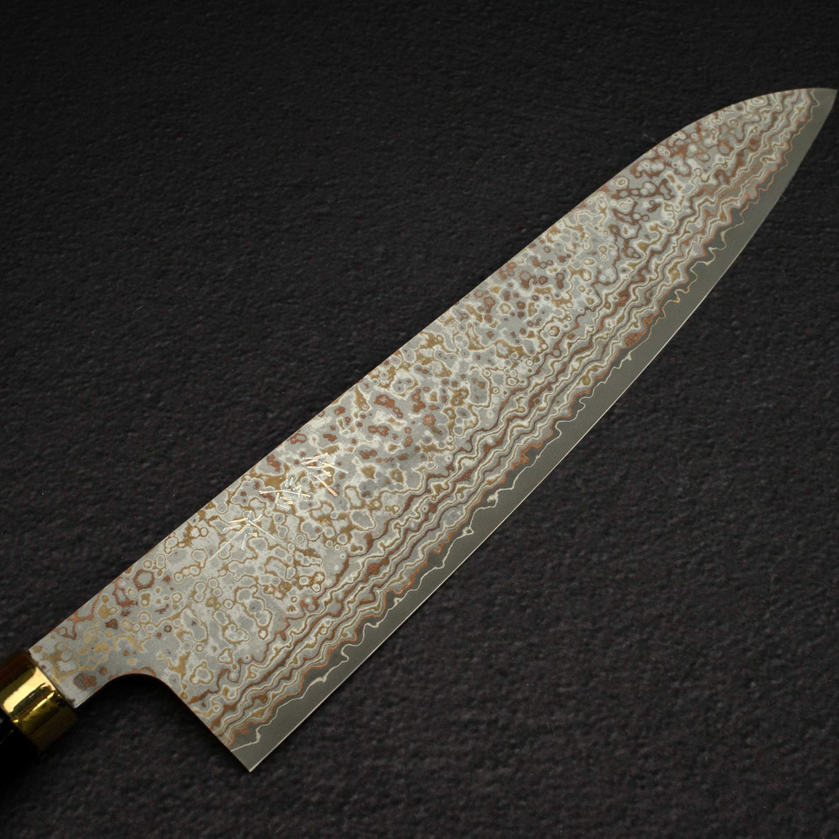 佐治打刃物 蒔絵 漆 V金10号W 牛刀 240mm