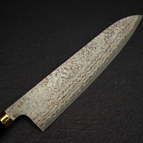 佐治打刃物 蒔絵 漆 V金10号W 牛刀 240mm