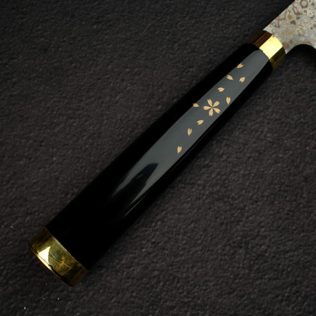 佐治打刃物 蒔絵 漆 V金10号W 牛刀 240mm