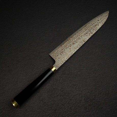 佐治打刃物 蒔絵 漆 V金10号W 牛刀 240mm