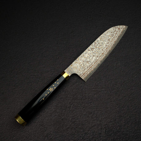 佐治打刃物 蒔絵 漆 VG10W 三徳 170mm