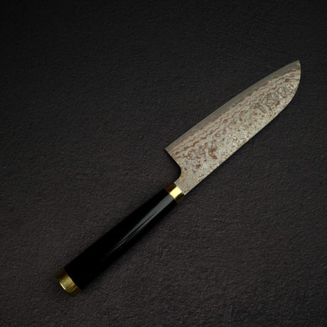 佐治打刃物 蒔絵 漆 VG10W 三徳 170mm
