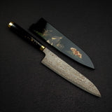 佐治打刃物 蒔絵 漆 V金10号W 牛刀 210mm