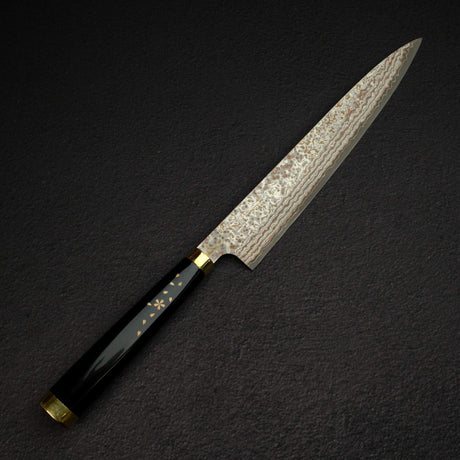 佐治打刃物 蒔絵 漆 V金10号W 筋引 240mm
