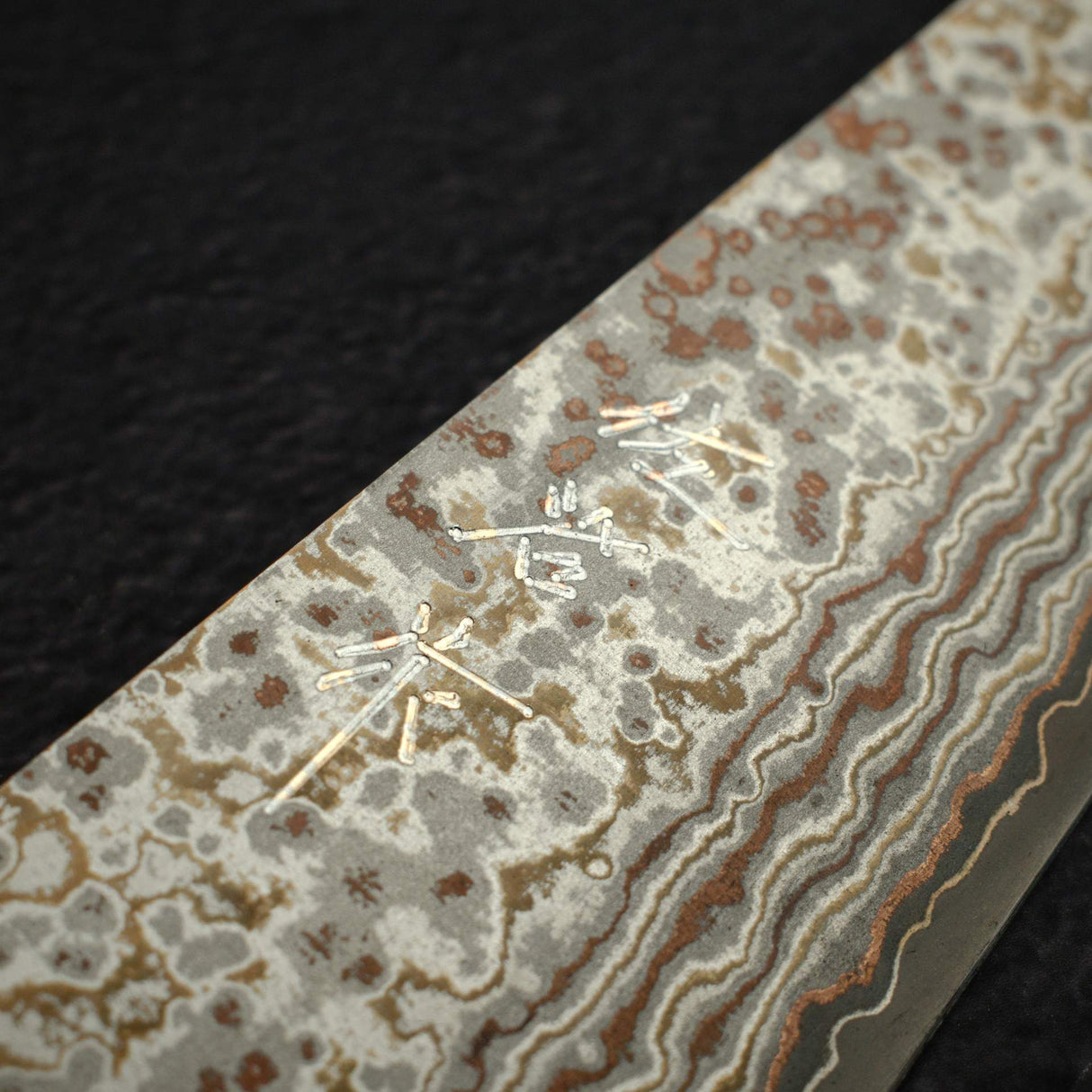 佐治打刃物 蒔絵 漆 V金10号W 筋引 240mm