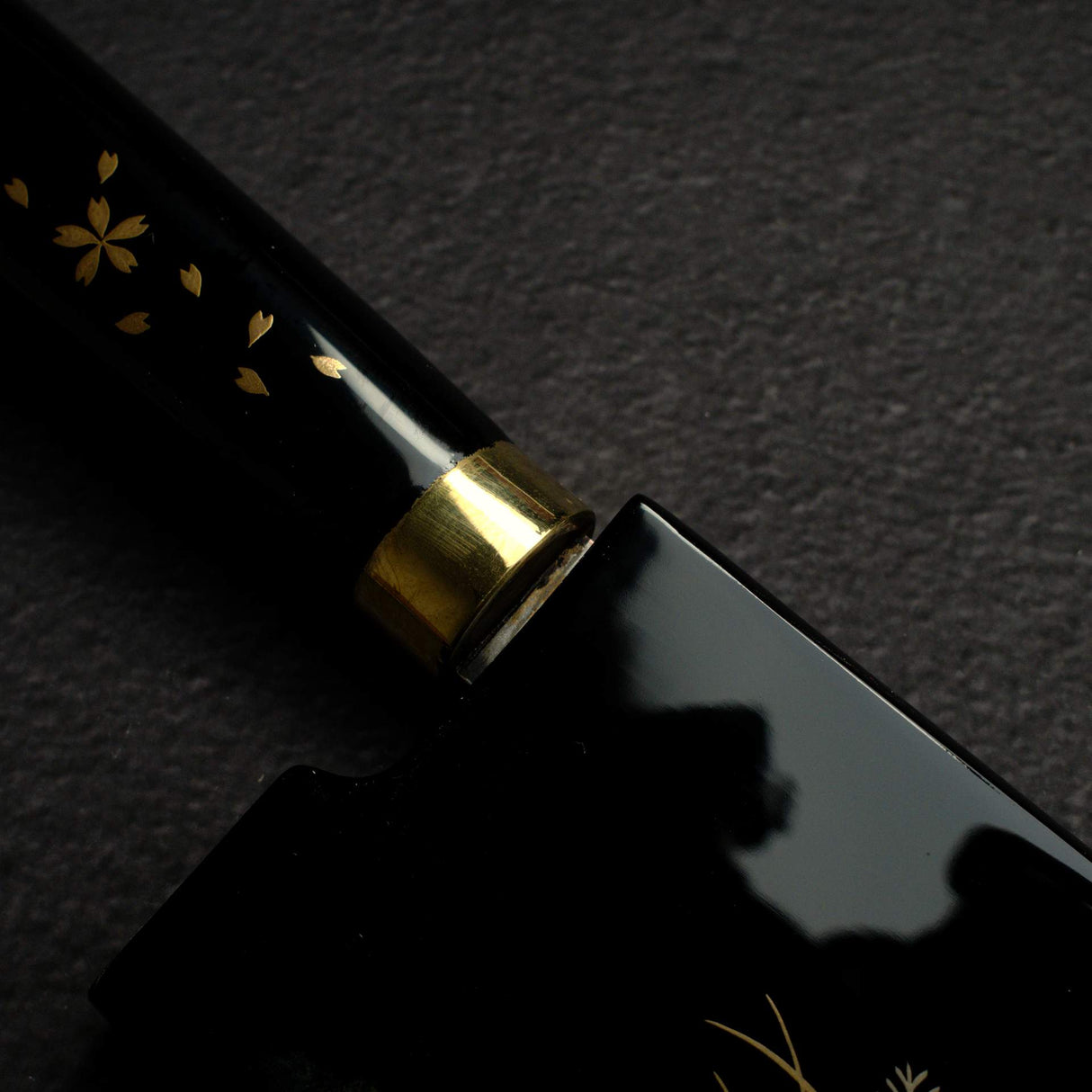 佐治打刃物 蒔絵 漆 V金10号W 牛刀 210mm