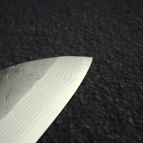Masutani Sekka VG10 Nashiji Damascus Santoku 170mm Western Handle