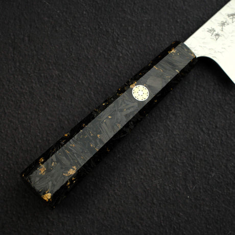 Yoshimi Kato Hyo SG2 Santoku 170mm,  Carbon Fibre Handle