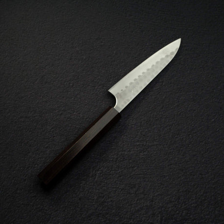Anryu Blue 2 Tsuchime Petty 120mm Ebony Handle