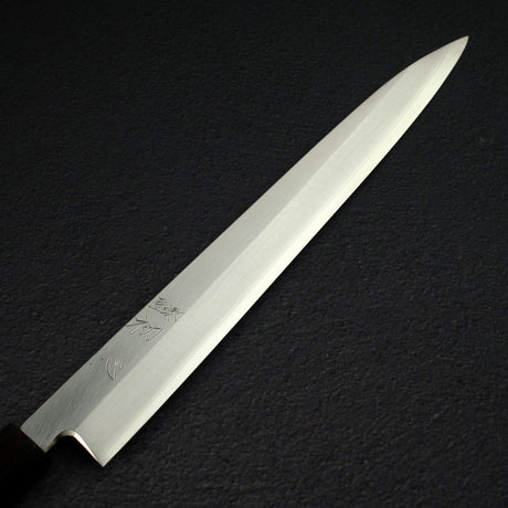初心 x 明神利器制作所 白鷺 銀三鋼 柳刃 300mm