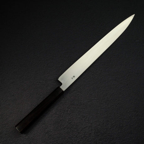 初心 x 明神利器制作所 白鷺 銀三鋼 柳刃 300mm