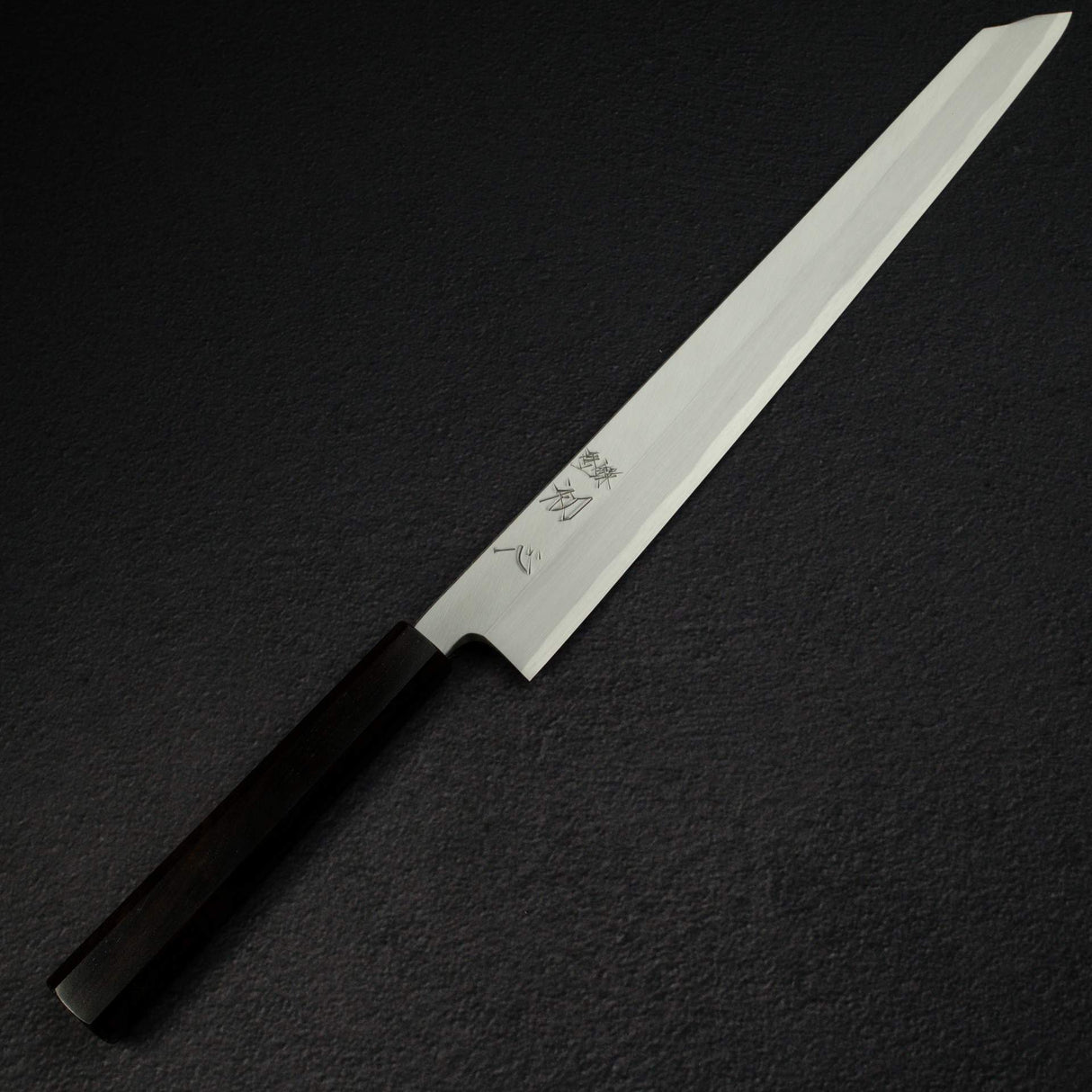 初心 x 明神利器制作所 白鷺 白二鋼 切付柳刃 330mm