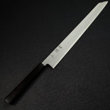 初心 x 明神利器制作所 白鷺 白二鋼 切付柳刃 330mm