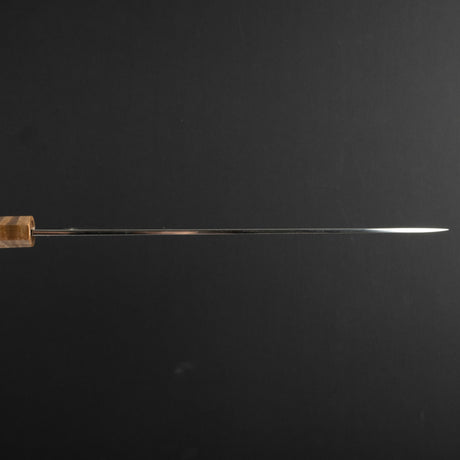 池田鍛錬所 本焼 白三鋼 牛刀 240mm 樟セット SP2