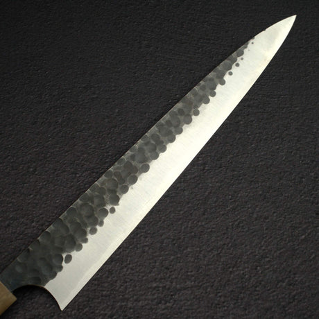 Masakage Koishi AS Sujihiki 270mm, K&S Hearted-shaped Ironwood Handle