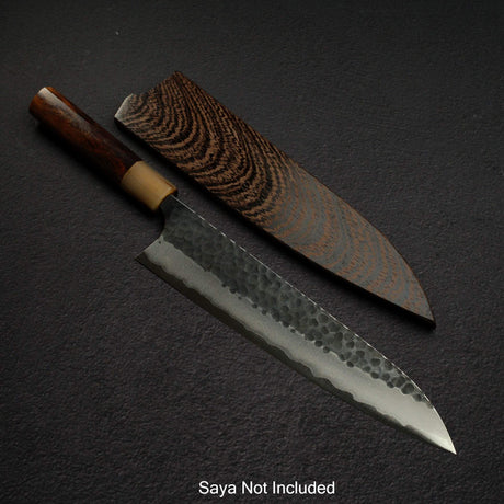 Masakage Koishi AS Gyuto 240mm, K&S Hearted-shaped Ironwood Handle