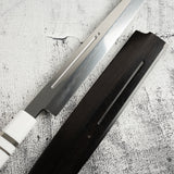 池田鍛錬所 青一鋼 水本焼 柳刃 300mm 盛箸セット #2